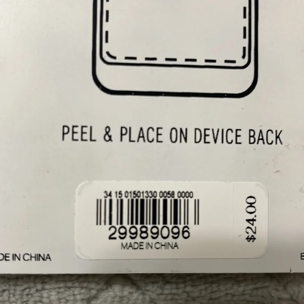 Express phone cardholder